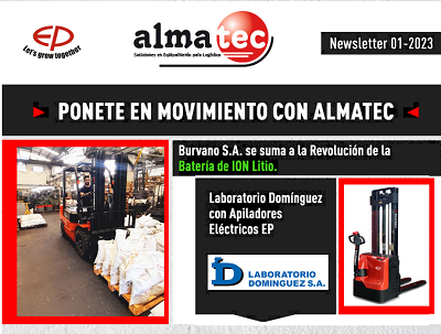 Almatec Agradecimientos para ponerse en marcha. Newsletter